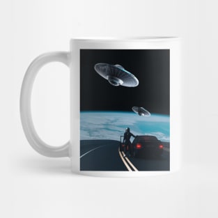 UFOs to the rescue Mug
